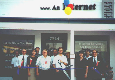 An Internet Store Grand Opening 1999